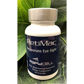 RAPID CELL THERAPY RETIMAC 45 Capsules/Bottle to REJUVENATE Eye Sight