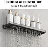 2 Pcs RV Aluminum Foldable Shelf, Wall-Mounted Foldable Shelf, Hidden