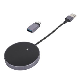 Wireless Adapter for CarPlay, Car Adapter Dongle with USB to USB C Adapter, Convert Wired to Wireless, Plug and Play, Stable Fast Connection for iOS 10 and