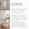 Elrene Home Fashions Cameron - Cortinas de Lino con Nivel,