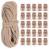 PATIKIL 10 Yard Elastic Bungee Cord & Single Hole Cord