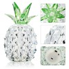 COVEGE 5 Inch Crystal Pineapple Light, Batteries Operated Night Light,