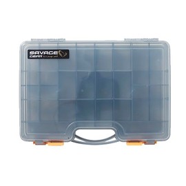 Savage Gear Lurebox Double-Sided Fishing Box 29.5 x 20.5 x 6.2 cm Large