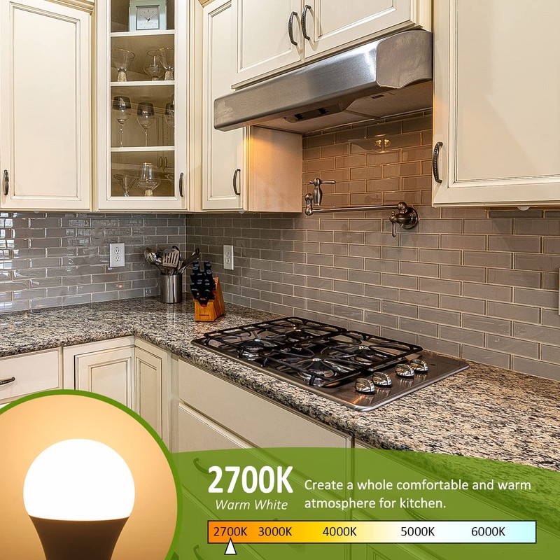 GIOVAR LED Range Hood Light Bulbs Replacement, 40 Watt Equivalent,
