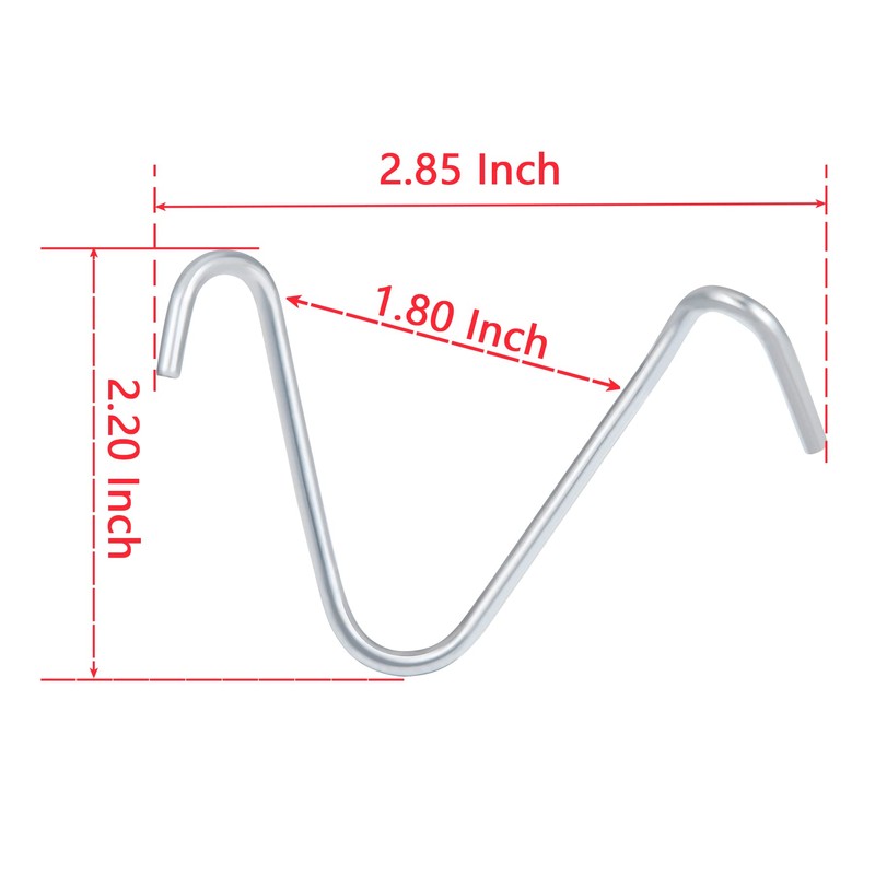Breezliy TPWC50 T-Post Wire Clips