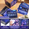 Affrolling 36 Pcs Inspirational Privacy Folders Bulk for Students Cardboard