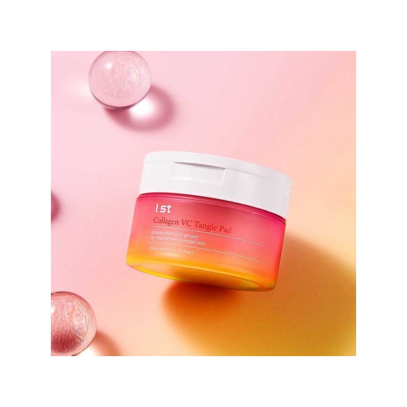 Isteu 콜라겐 VC 탱글 패드 70매 Collagen VC Tangle Pads