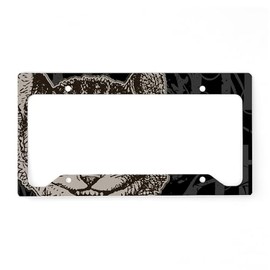 CafePress Cheshirecat 2 License Plate Holder Aluminum License Plate Frame, License Tag Holder