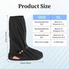 YUXIANLB Rain Shoe Covers, Waterproof Shoe Cover for Men Women,