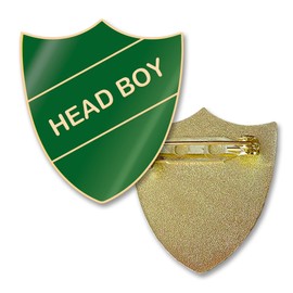 Head Boy Shield Badge (GREEN)