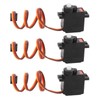 3Pcs RC Servo Lightweight High Torsion Fast Response RC Car