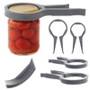 KADAX Jar Opener, Set of 2, Plastic Screw Lid Opener,