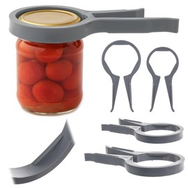 KADAX Jar Opener, Set of 2, Plastic Screw Lid Opener, for Effortless Opening of Jars with Screw Lid, Lid Opener for Seniors