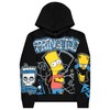 Boys Bart Simpson Hoodie and Jogger Sweatpants Clothing Set- Little