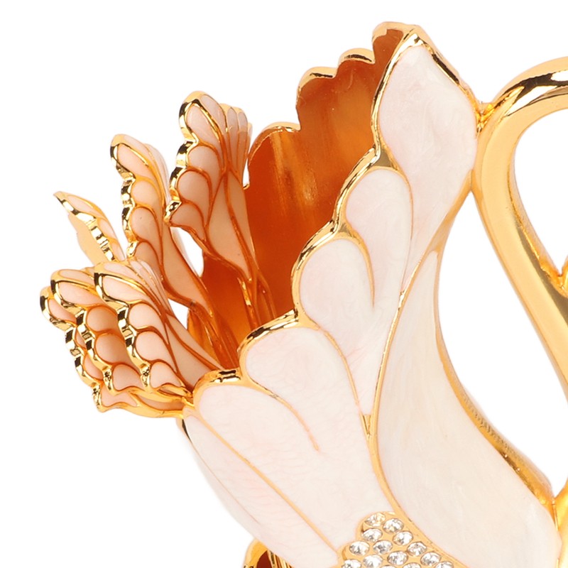 Swan Base Holder Innovative Gold Smoother Edges Coffee Dinnerware Set
