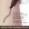 Eyebrow 4d Liquid Eyebrow Pencil No Fall Micro Fork Tip