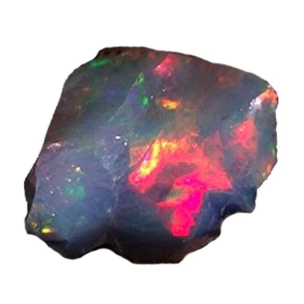 Qualitygems Opal lot Black Opal Natural Ethiopian raw Opal Rough Rough Gemstone Birthstone Opal Rainbow fire Opal lot01.50Cts. Natural Multi Fire Ethiopian Opal Rough 10x11x03MM. Gemstones SM12-62