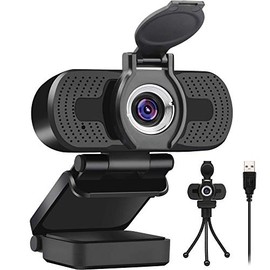LarmTek 1080p Full Hd Webcam,Computer Laptop Pc Mac Desktop Camera for Conference and Video Call,Pro Stream Webcam with Plug and Play Video Calling,Built-in Mic