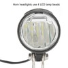 Electric Bike Headlight Tail Light Sets Double Switch ABS 4