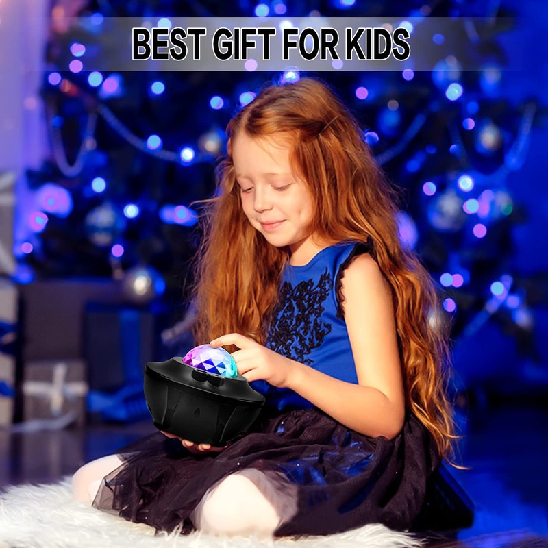 Grandisk Night Light Projector with Music LED Star Light Projector