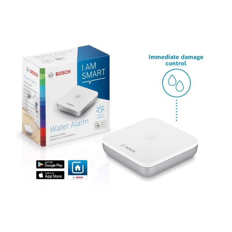 Bosch Smart Home Water Alarm with App Function (Emergency Call