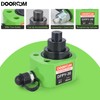 DOOROOM 30T 2.1" Stroke Hydraulic Cylinder Portable Low Profile Jack