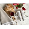 ZOLLNER Set of 5 Cotton Tea Towels in 50 x