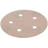 Norton A275 No-Fil Adalox NorGrip Abrasive Disc, 5 Vaccum Holes,