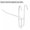 sourcing map Grid Wall Display Hooks Store Garage Storage Wall