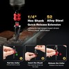 EZARC M35 Cobalt Step Drill Bit for Metal, 3/16"-7/8", 5/16"