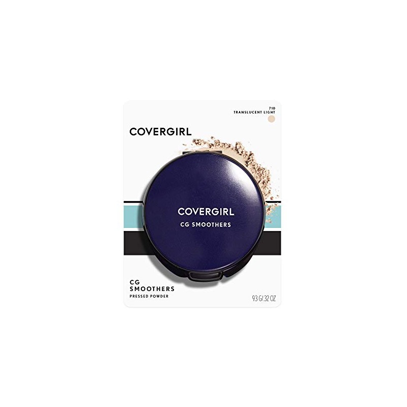 COVERGIRL Smoothers Pressed Powder, Translucent Light, 0.32 oz (Packaging May