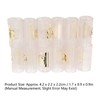 12Pcs Bed Sheet Grippers Adjustable Strong Clamp Force Sturdy ABS