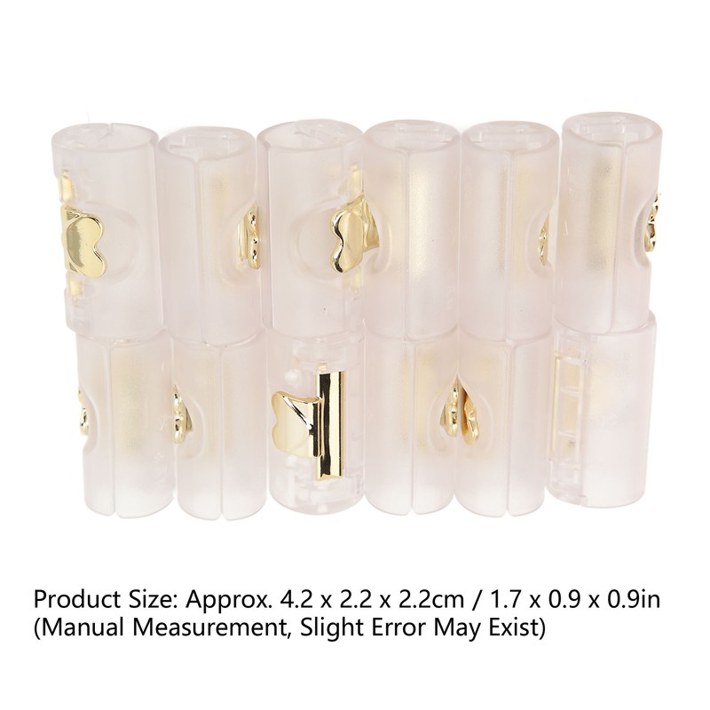 12Pcs Bed Sheet Grippers Adjustable Strong Clamp Force Sturdy ABS