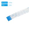 sourcing map Flat Cable 10 Pins 1.0 mm 150 mm