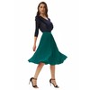 GRACE KARIN Womens Classy Vintage Chiffon Swing Pleated A-line Skirt