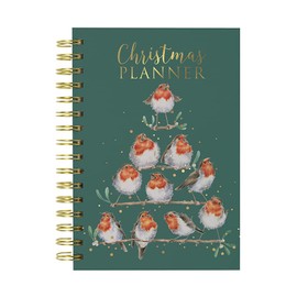 Wrendale Designs Christmas Planner - Rockin' Robins
