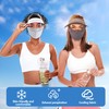 NHQZ Sun Protection Mask, Summer Mask, UV Mask, UPF 50+