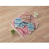 Kosugizen Face Towel, Soft Cotton Border, 13.4 x 31.5 inches