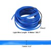X AUTOHAUX 10 Meter/33ft Car Interior USB EL Wire Strip