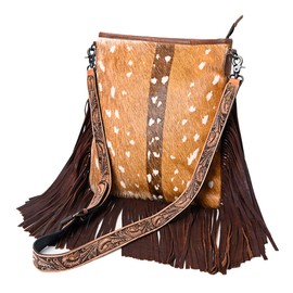 American Darling Messenger Hair On Genuine Leather Western Women Bag Handbag Purse | Cute