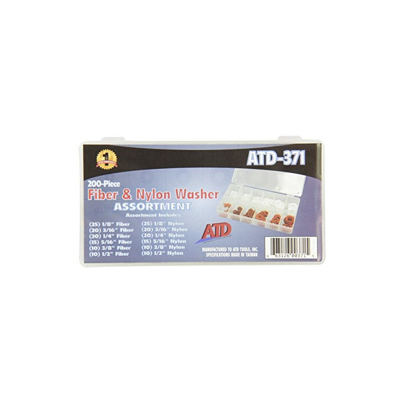 Advanced Tool Design Model ATD-371 200 Piece Fiber & Nylon