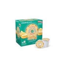The Original Donut Shop Vanilla Cream Puff Keurig Single-Serve K-Cup Pods, Medium Roast Coffee, 18 Count