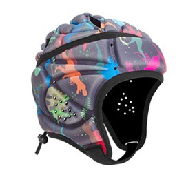 Flygragon Rugby Helmet, Adjustable 7v7 Football Helmet for Kids Youth, Soft Padding Scrum Cap, Breathable Headgear for Flag Football, Brazilian jiu-Jitsu, Special Needs Helmet