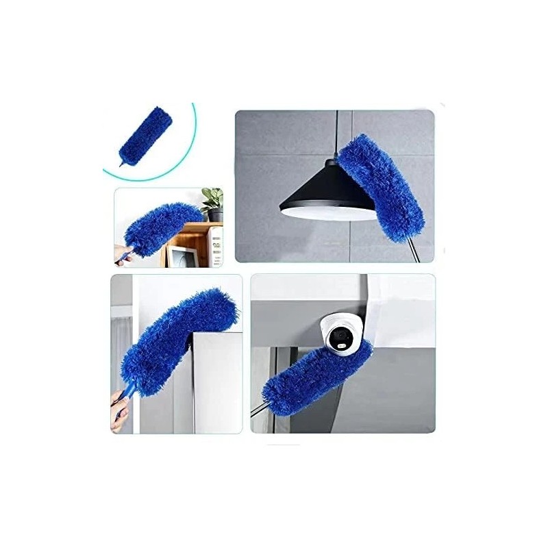 Luxury Telescopic Microfiber Duster Set - 15-100 Inch Extendable Cleaning