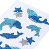 Decorative Label Magic Dolphins Diamond Glittery 1BL 1pack