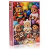 Knitting Bear Family Jigsaw Puzzle for Adults 1000 Pieces Cartoon