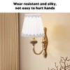 6Pcs Cloth Lampshade Modern Simple Candle Chandelier Light Shade Table