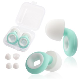 Ear Plugs, Noise Cancelling Ear Plugs for Sleeping Studying Working, Concert Ear Plugs with 3-Layer Noise Reduction