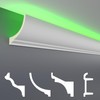 HEXIM LED Stucco Moulding Strips – Indirect Lighting with Ceiling