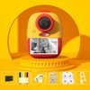 Instant Print Camera for Kids 1080P Resolution Portable Inkless Thermal